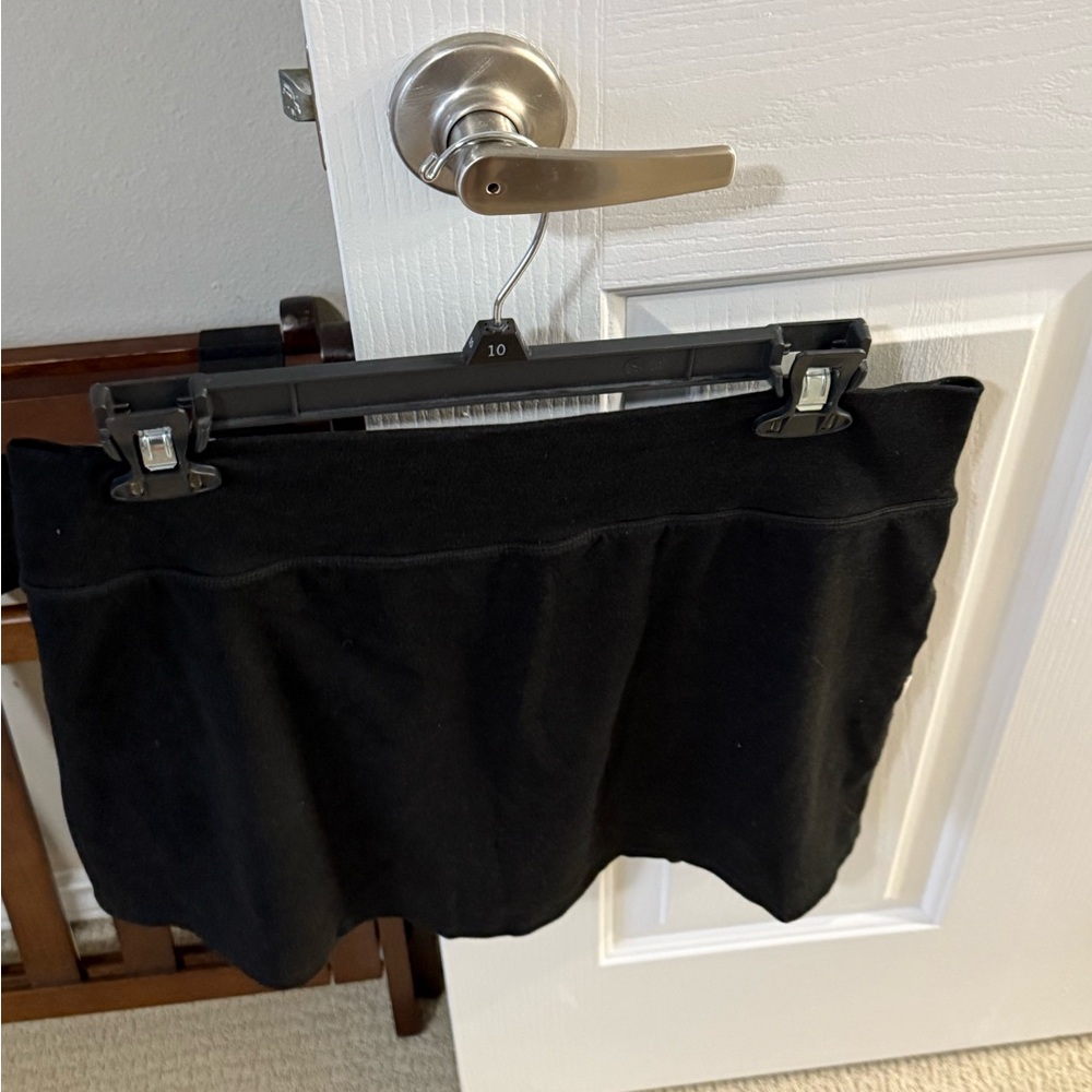 Vuori halo performance skirt - black heather - XL